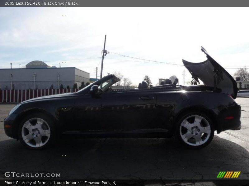 Black Onyx / Black 2005 Lexus SC 430