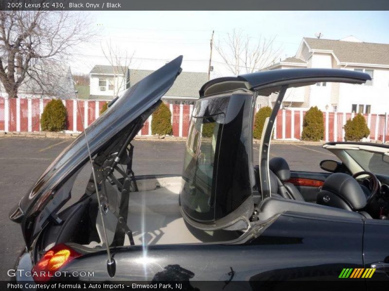 Black Onyx / Black 2005 Lexus SC 430