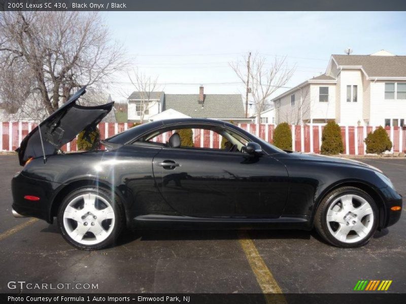 Black Onyx / Black 2005 Lexus SC 430