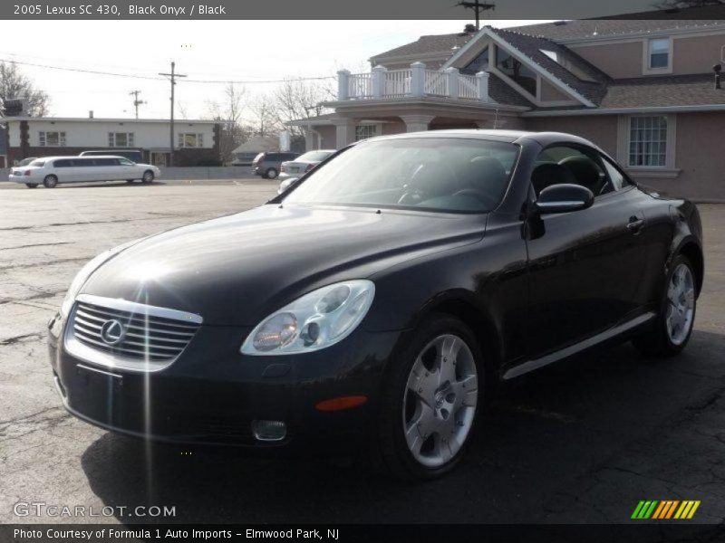 Black Onyx / Black 2005 Lexus SC 430