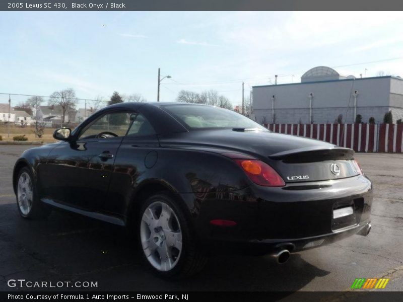 Black Onyx / Black 2005 Lexus SC 430