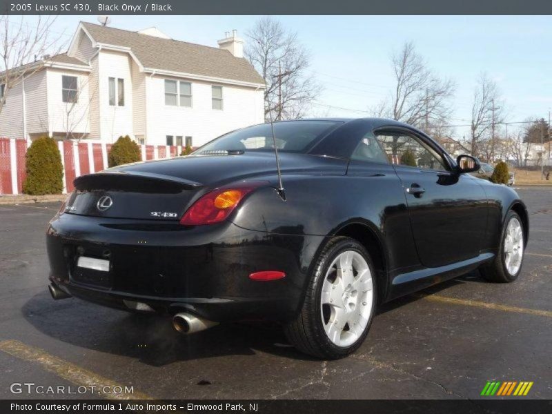 Black Onyx / Black 2005 Lexus SC 430