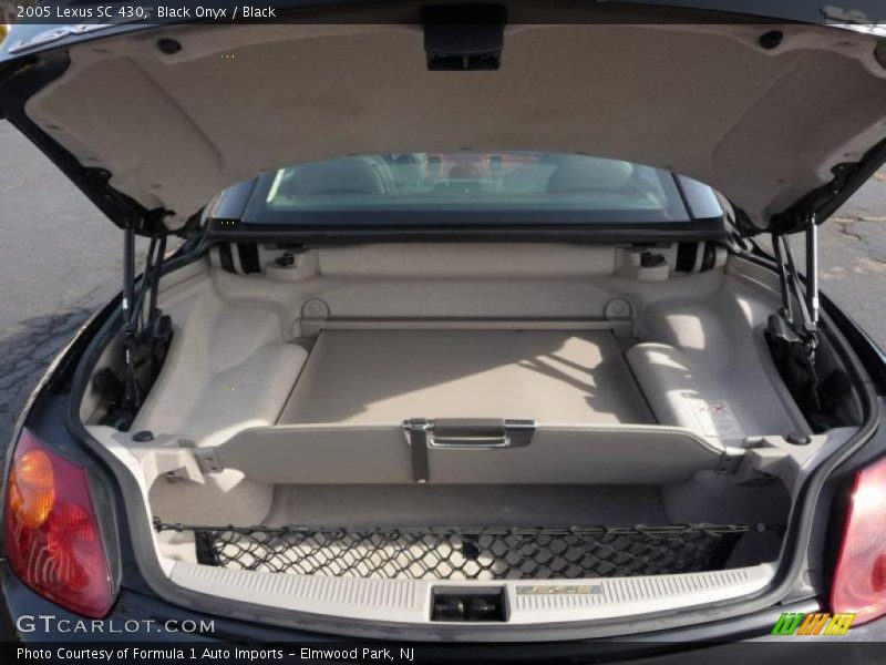 Black Onyx / Black 2005 Lexus SC 430