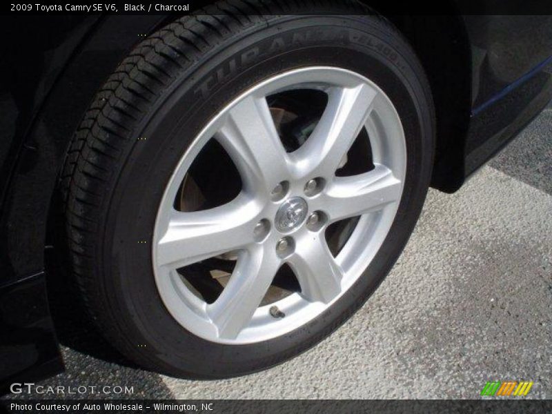 Black / Charcoal 2009 Toyota Camry SE V6