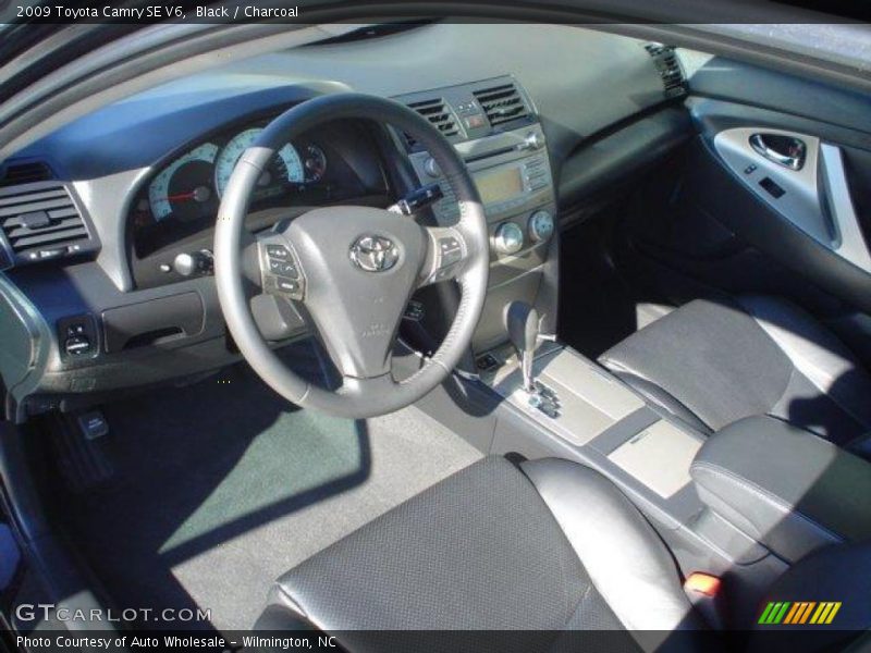 Black / Charcoal 2009 Toyota Camry SE V6