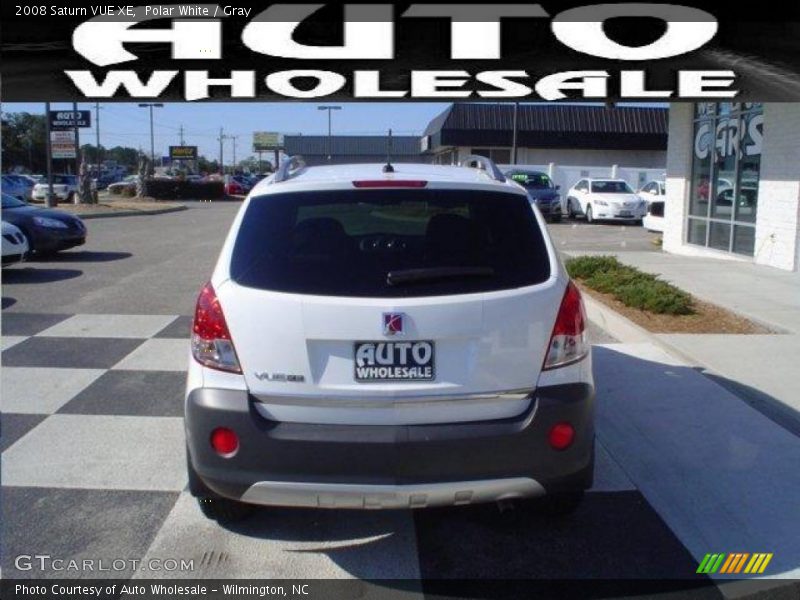 Polar White / Gray 2008 Saturn VUE XE