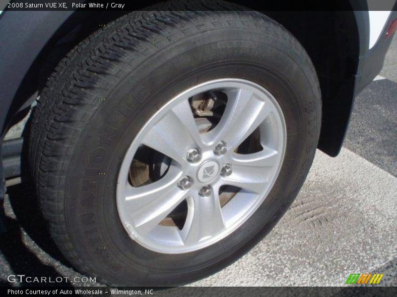 Polar White / Gray 2008 Saturn VUE XE