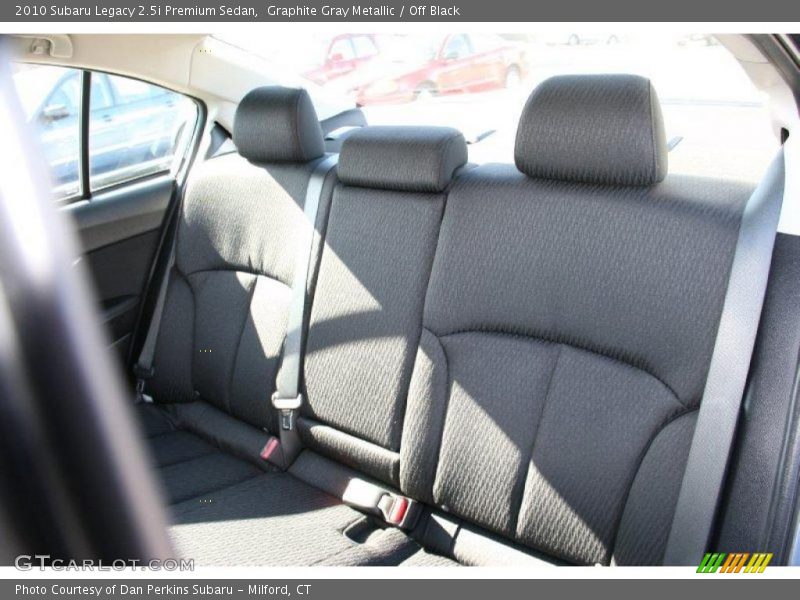 Graphite Gray Metallic / Off Black 2010 Subaru Legacy 2.5i Premium Sedan