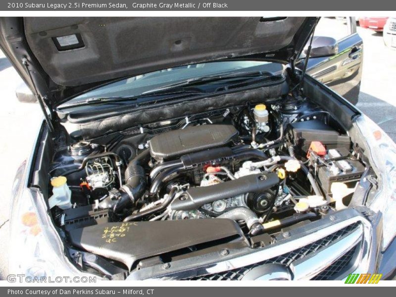 Graphite Gray Metallic / Off Black 2010 Subaru Legacy 2.5i Premium Sedan