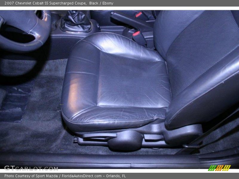 Black / Ebony 2007 Chevrolet Cobalt SS Supercharged Coupe