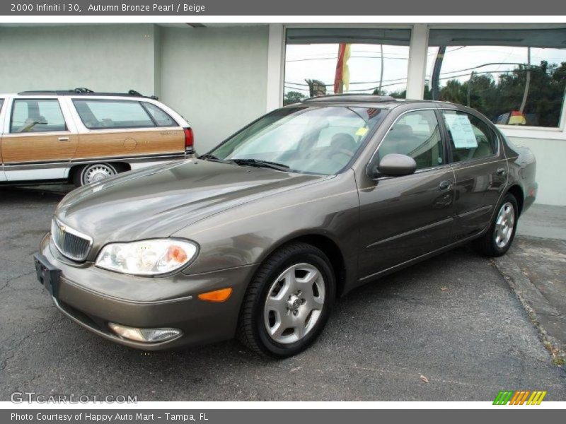 Autumn Bronze Pearl / Beige 2000 Infiniti I 30