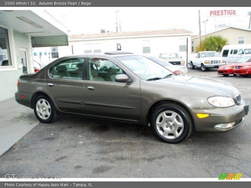 Autumn Bronze Pearl / Beige 2000 Infiniti I 30