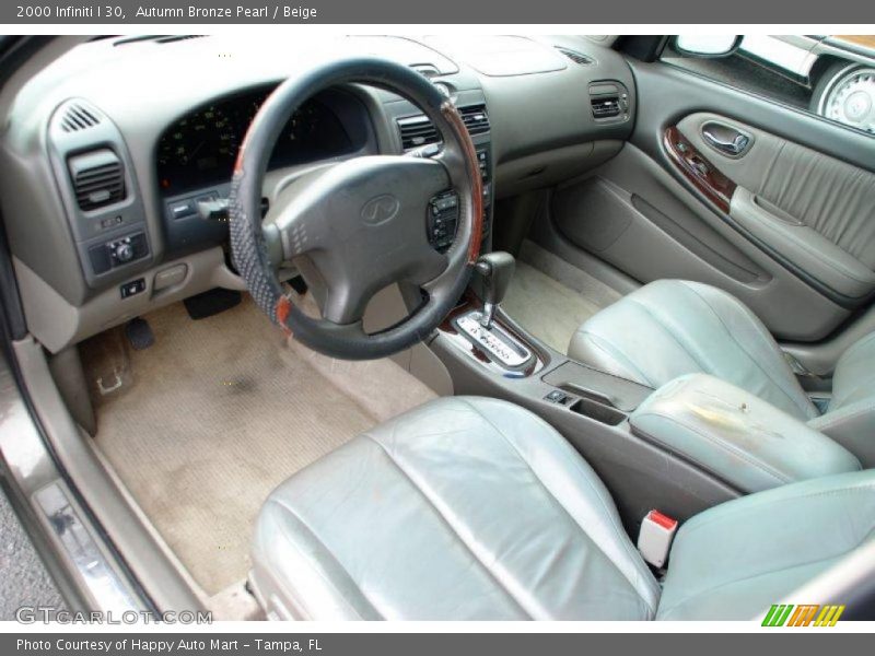 Autumn Bronze Pearl / Beige 2000 Infiniti I 30