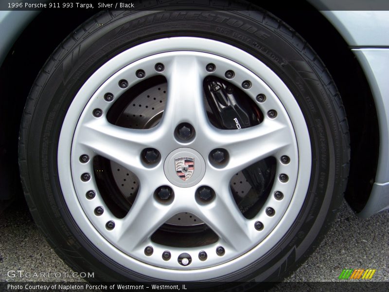 Silver / Black 1996 Porsche 911 993 Targa