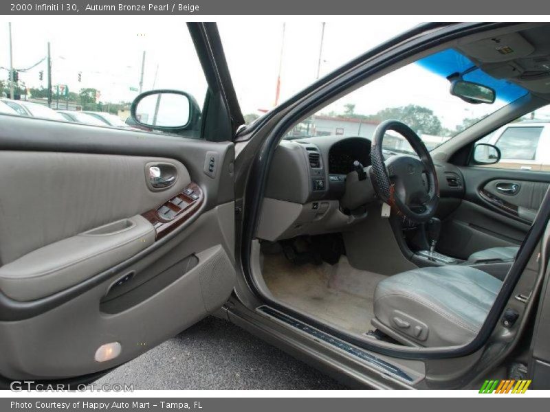 Autumn Bronze Pearl / Beige 2000 Infiniti I 30