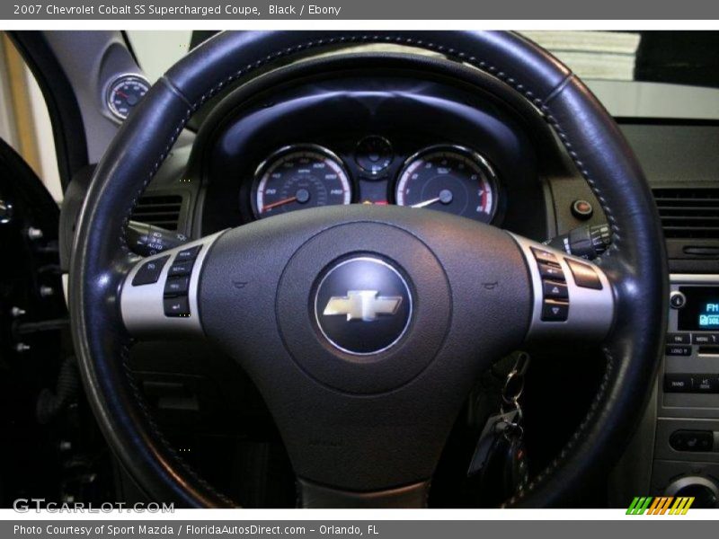 Black / Ebony 2007 Chevrolet Cobalt SS Supercharged Coupe