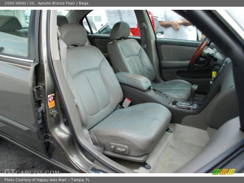 Autumn Bronze Pearl / Beige 2000 Infiniti I 30