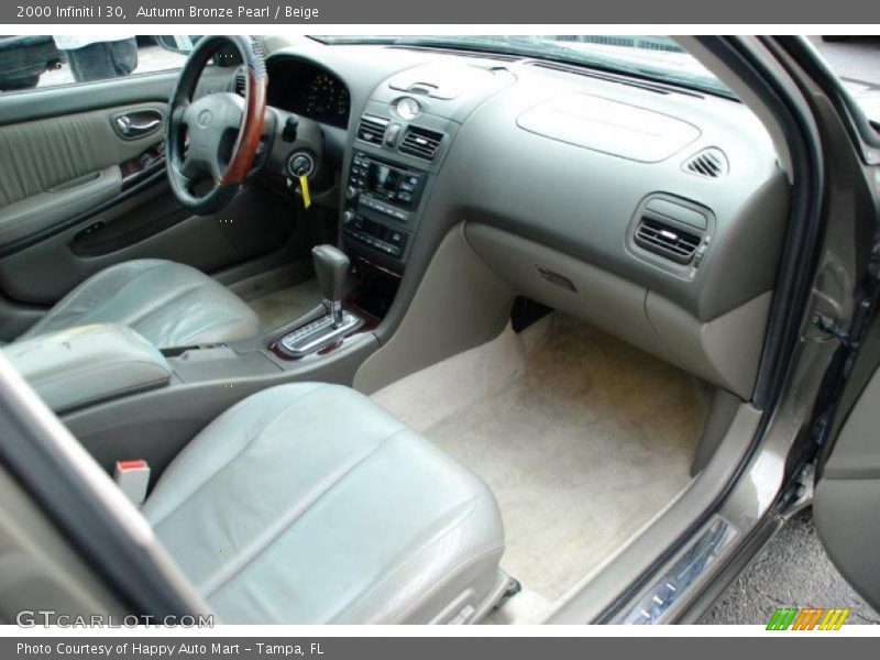 Autumn Bronze Pearl / Beige 2000 Infiniti I 30
