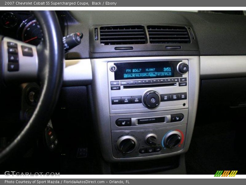 Black / Ebony 2007 Chevrolet Cobalt SS Supercharged Coupe