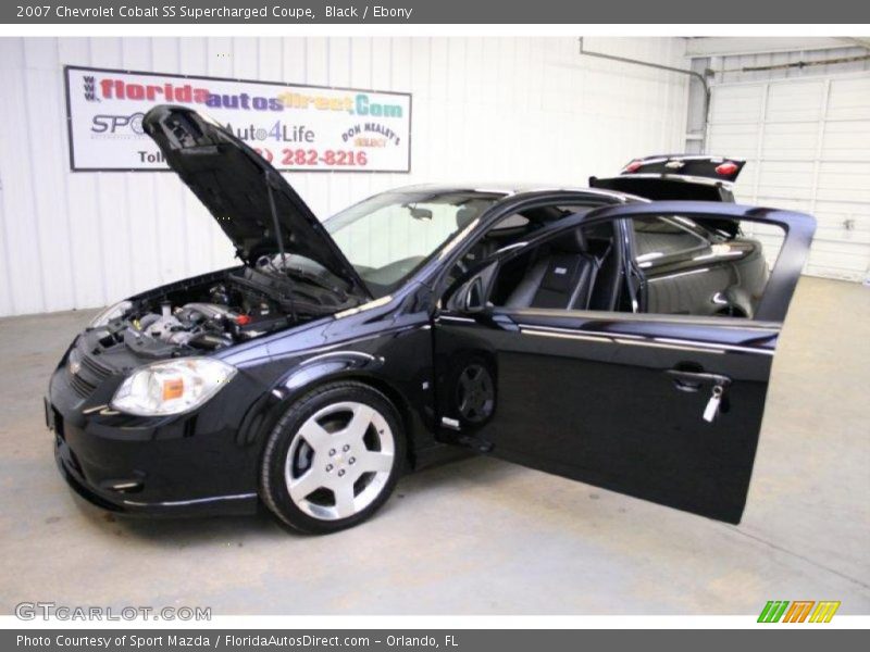 Black / Ebony 2007 Chevrolet Cobalt SS Supercharged Coupe