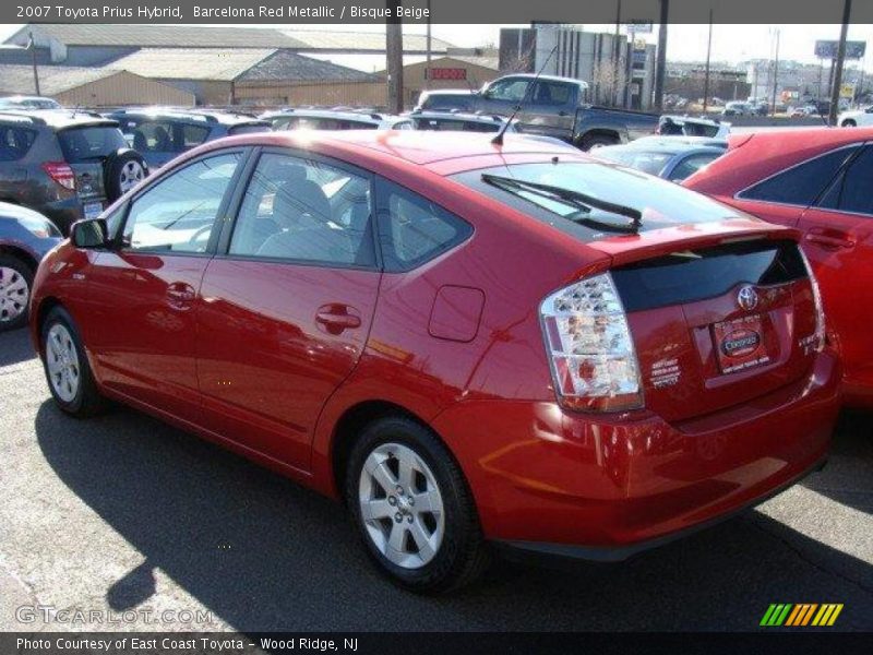 Barcelona Red Metallic / Bisque Beige 2007 Toyota Prius Hybrid