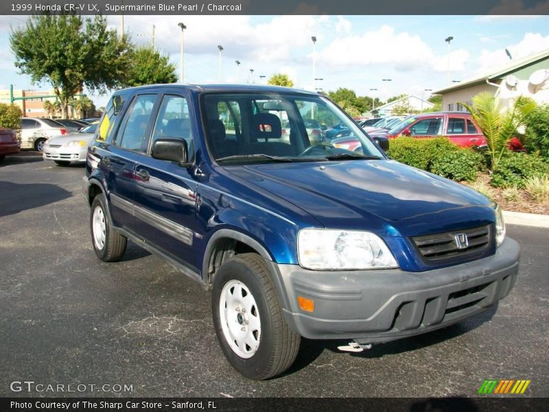Supermarine Blue Pearl / Charcoal 1999 Honda CR-V LX