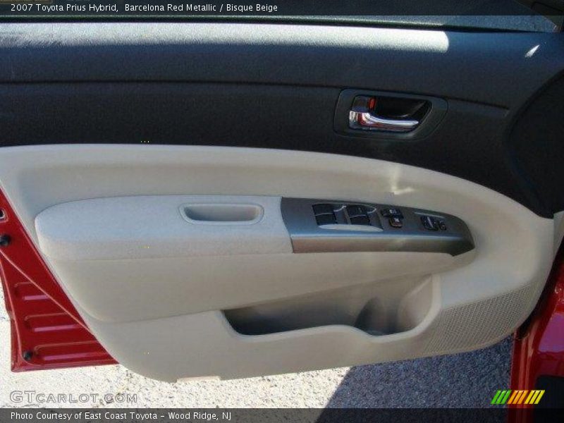 Barcelona Red Metallic / Bisque Beige 2007 Toyota Prius Hybrid