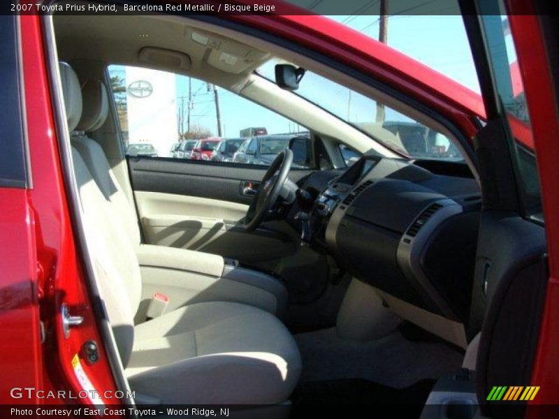 Barcelona Red Metallic / Bisque Beige 2007 Toyota Prius Hybrid