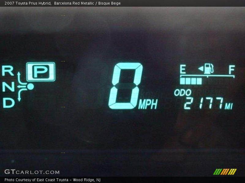 Barcelona Red Metallic / Bisque Beige 2007 Toyota Prius Hybrid
