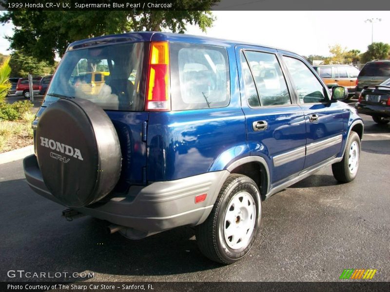 Supermarine Blue Pearl / Charcoal 1999 Honda CR-V LX