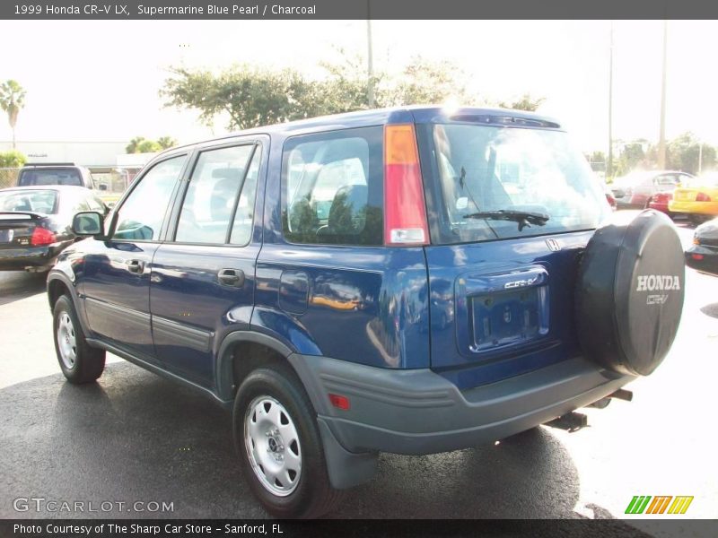 Supermarine Blue Pearl / Charcoal 1999 Honda CR-V LX