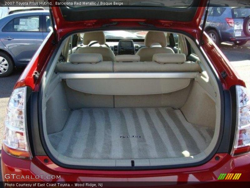 Barcelona Red Metallic / Bisque Beige 2007 Toyota Prius Hybrid