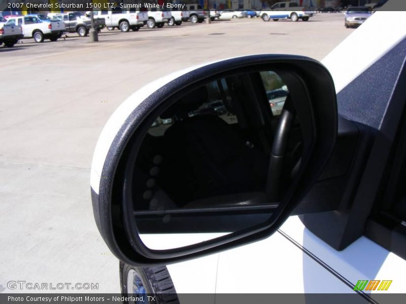 Summit White / Ebony 2007 Chevrolet Suburban 1500 LTZ