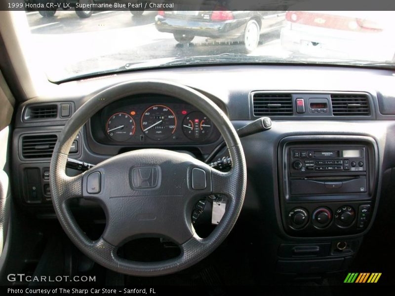 Supermarine Blue Pearl / Charcoal 1999 Honda CR-V LX