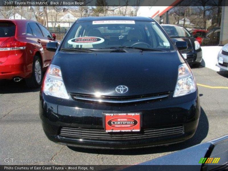 Black / Bisque Beige 2007 Toyota Prius Hybrid