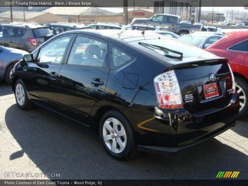 Black / Bisque Beige 2007 Toyota Prius Hybrid