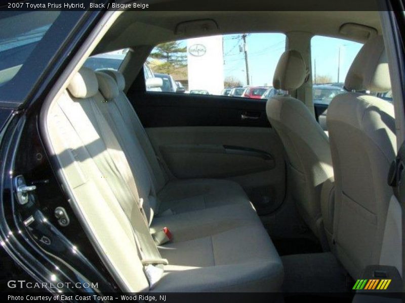 Black / Bisque Beige 2007 Toyota Prius Hybrid