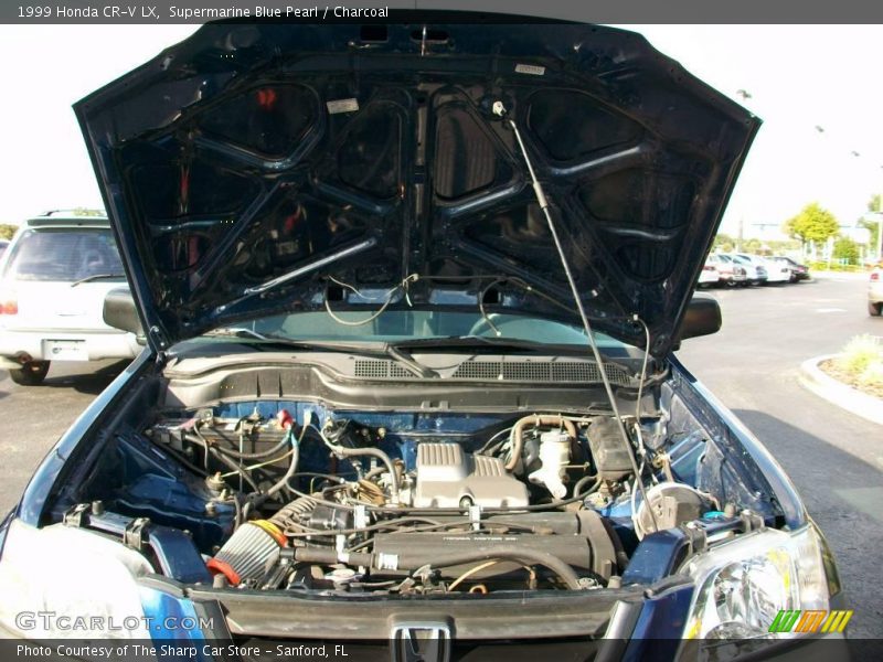 Supermarine Blue Pearl / Charcoal 1999 Honda CR-V LX