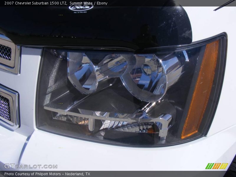 Summit White / Ebony 2007 Chevrolet Suburban 1500 LTZ