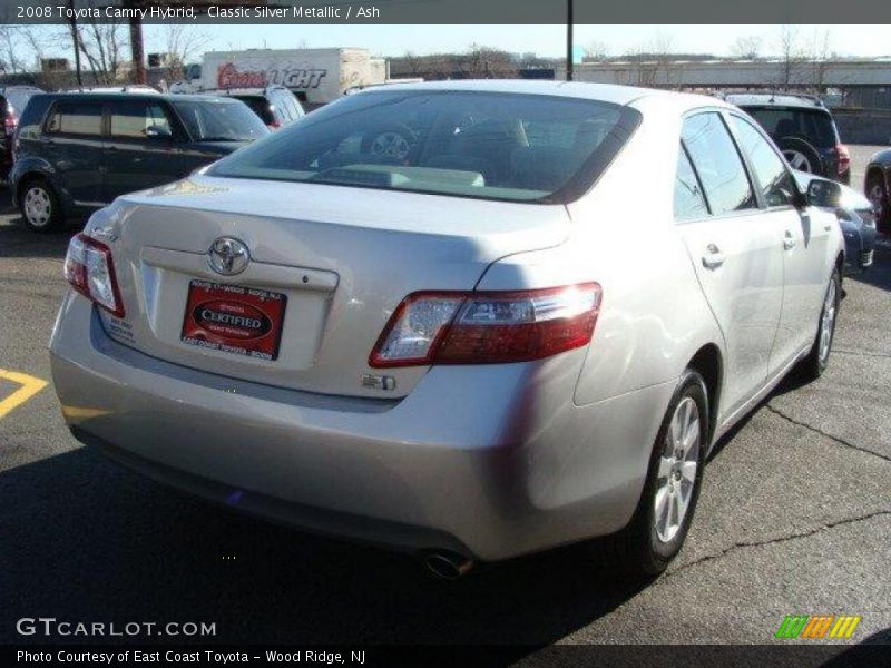 Classic Silver Metallic / Ash 2008 Toyota Camry Hybrid