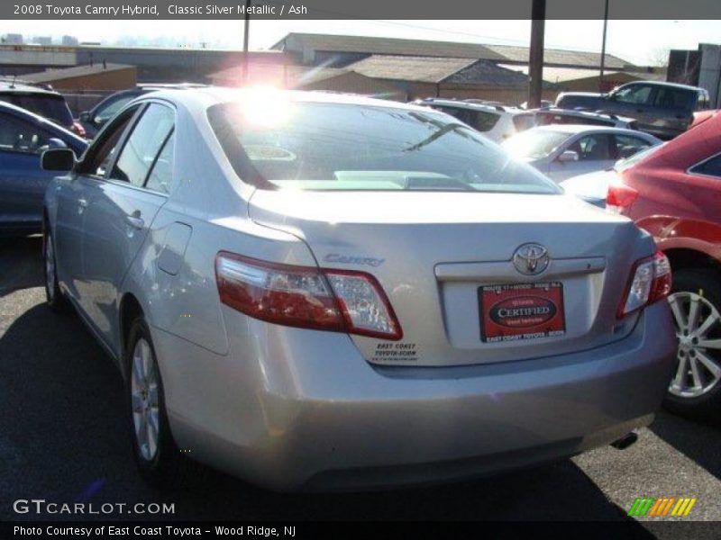 Classic Silver Metallic / Ash 2008 Toyota Camry Hybrid