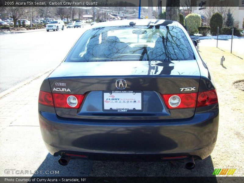 Carbon Gray Pearl / Quartz 2005 Acura TSX Sedan