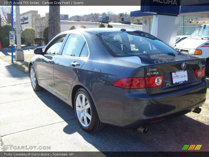 Carbon Gray Pearl / Quartz 2005 Acura TSX Sedan