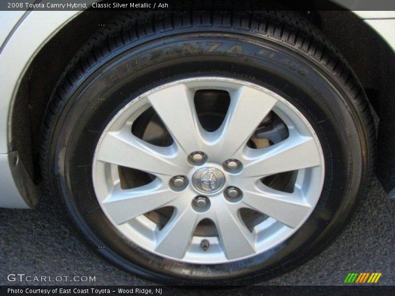 Classic Silver Metallic / Ash 2008 Toyota Camry Hybrid