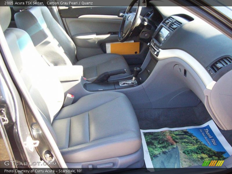 Carbon Gray Pearl / Quartz 2005 Acura TSX Sedan