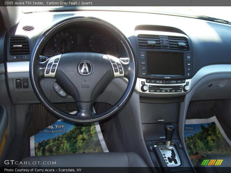 Carbon Gray Pearl / Quartz 2005 Acura TSX Sedan