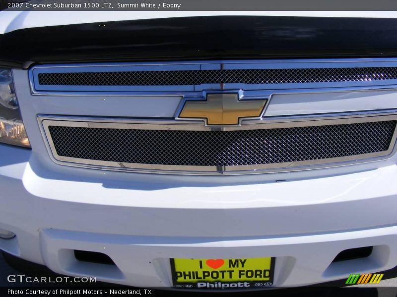Summit White / Ebony 2007 Chevrolet Suburban 1500 LTZ