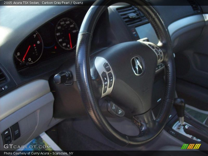 Carbon Gray Pearl / Quartz 2005 Acura TSX Sedan