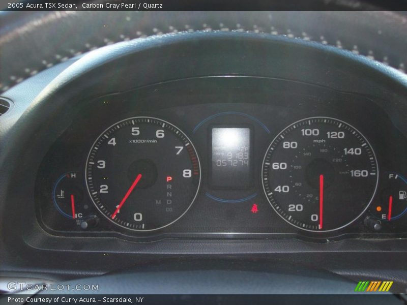 Carbon Gray Pearl / Quartz 2005 Acura TSX Sedan