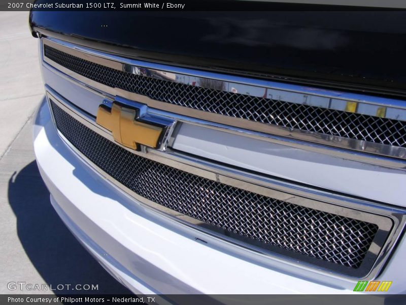 Summit White / Ebony 2007 Chevrolet Suburban 1500 LTZ